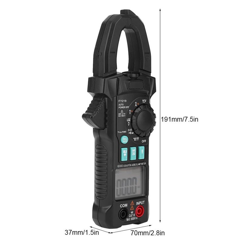 Digital Clamp Meter AC DC Current Voltage Tester for Electrical Circuits - Image 5